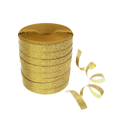 Fitilho Glitter Dourado